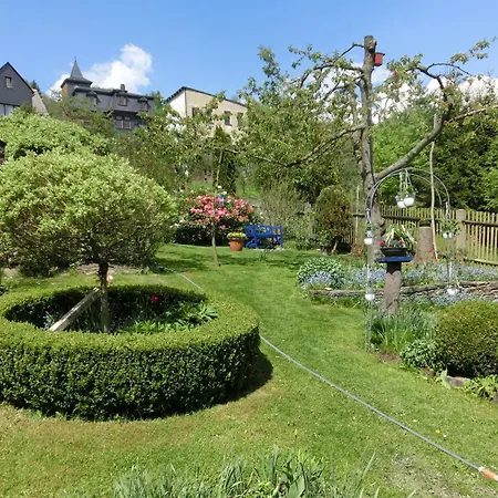In Thuringian Forest With Garden Schwarzatal